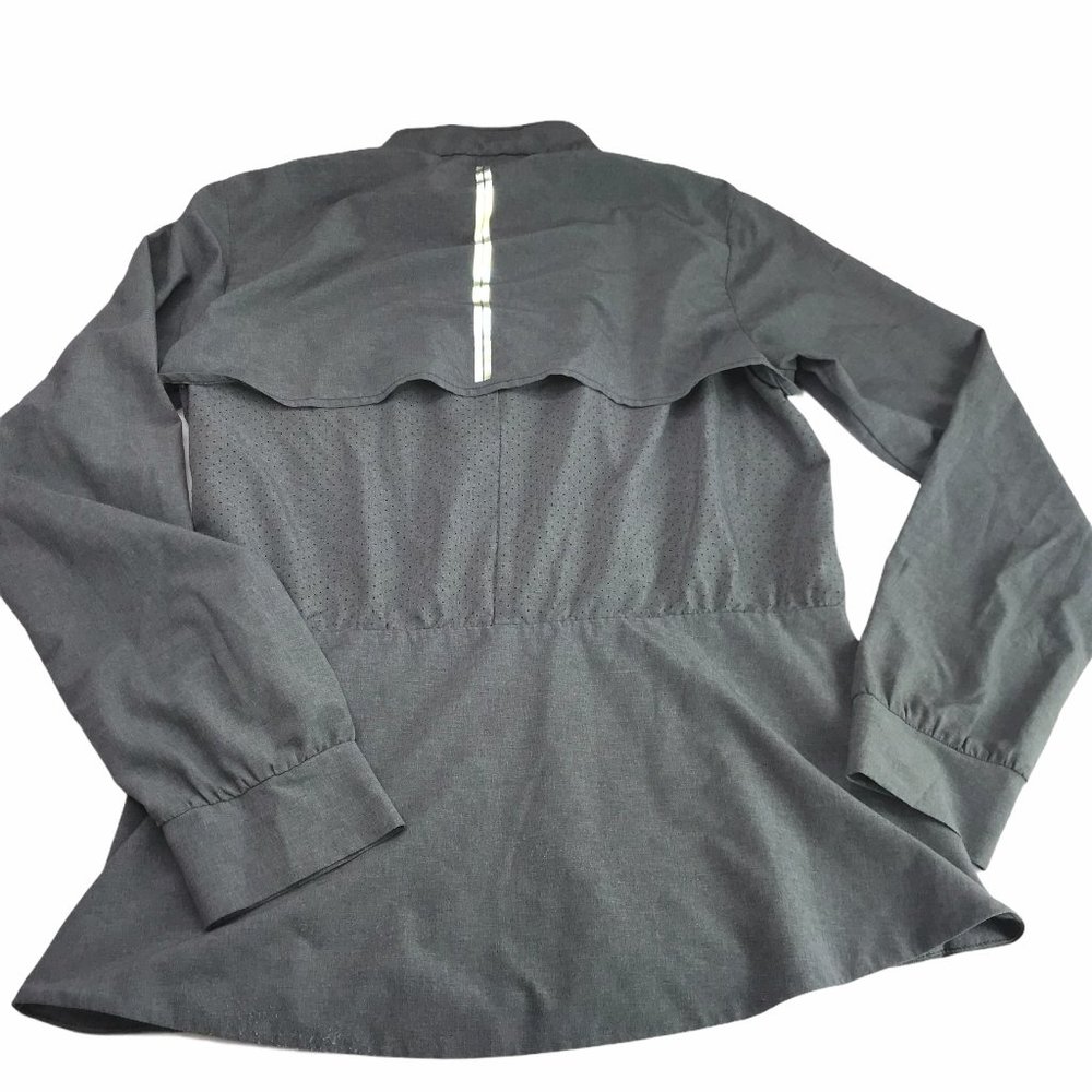 Brooks Gray Running Jacket, Lightweight Small - image 3